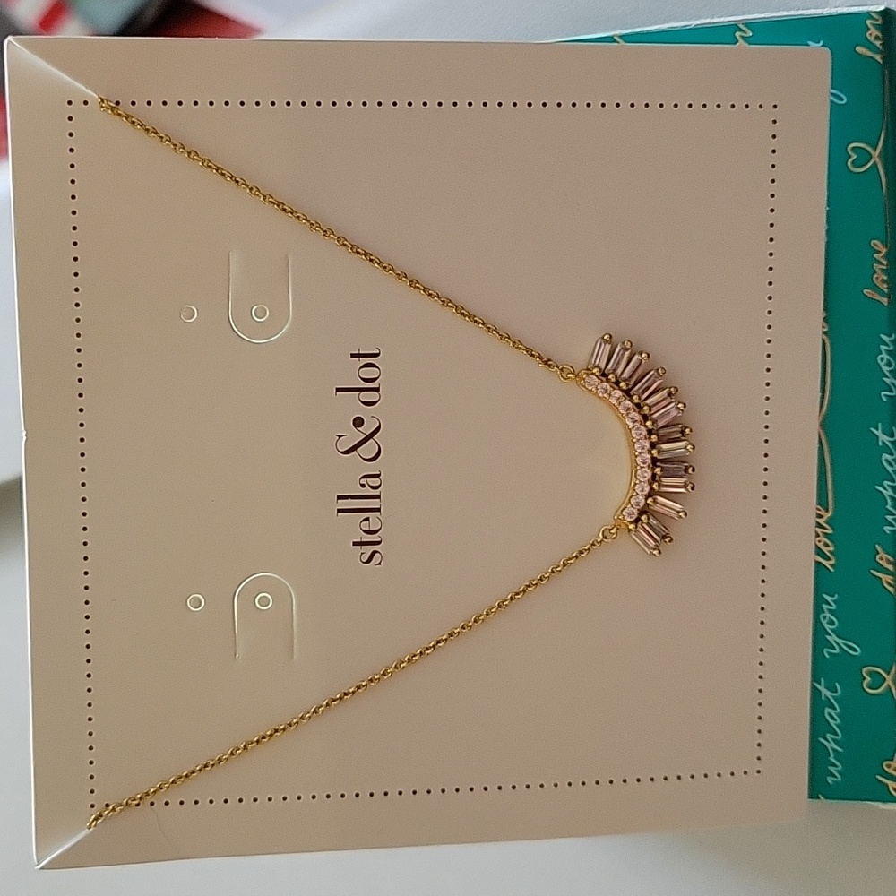 SD baguette blitz necklace